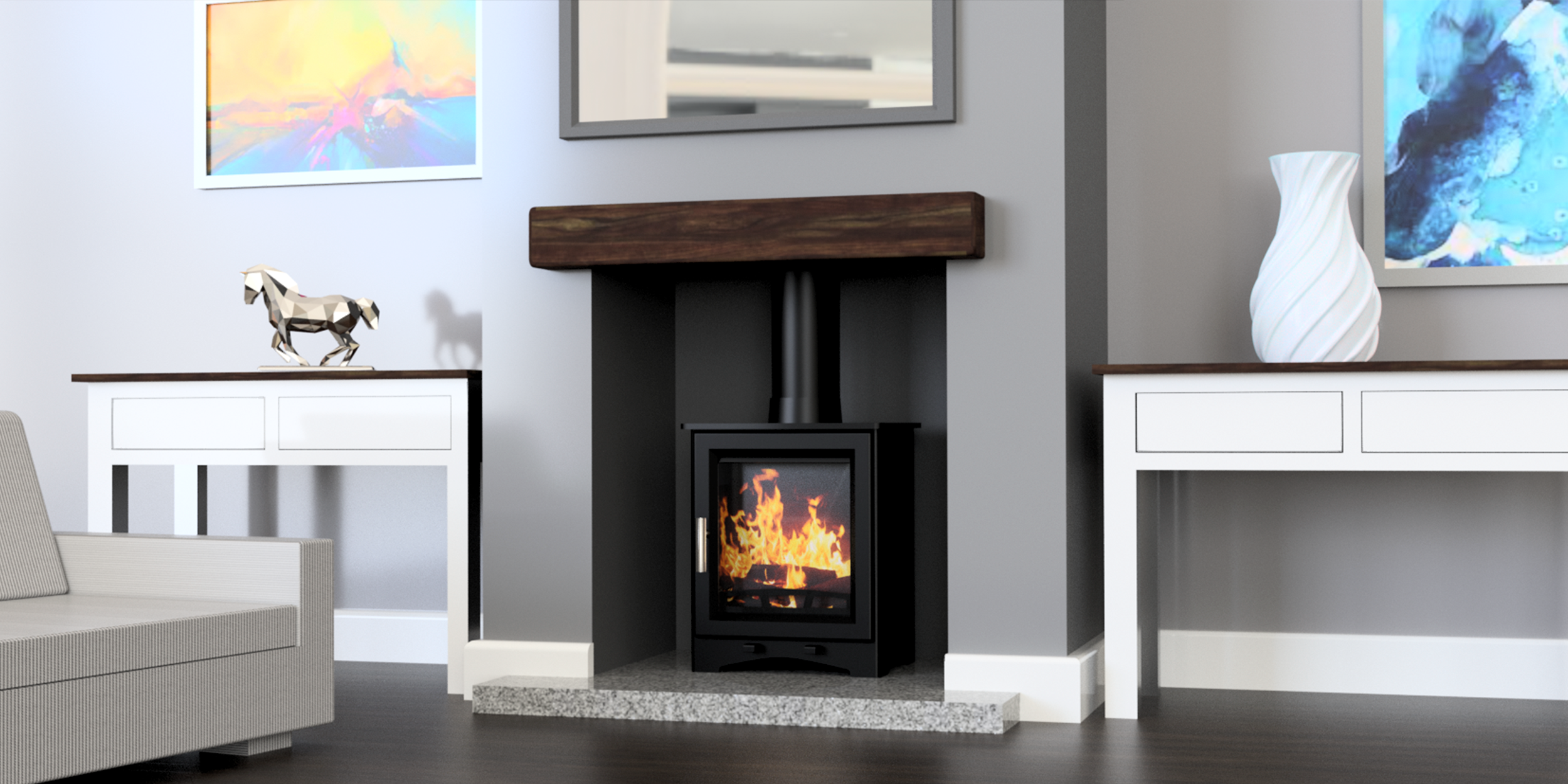 Birchley wood burning stove
