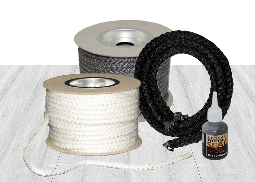 Fire rope seals & adhesive