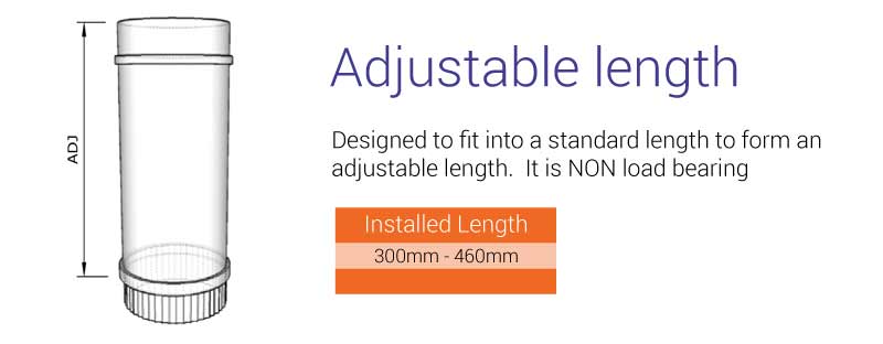 300 adjustable length 316